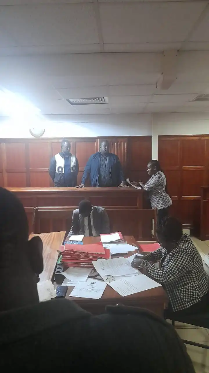 Rogue,Eric Munene Mate and Kelvin Mugambi Muthe charged with four counts including conspiracy to defraud a land parcel worth 40 million Kenyan Shillings