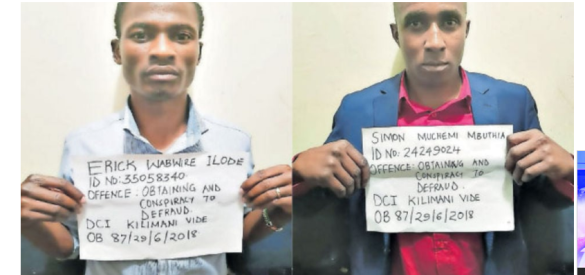 Police nab two suspected notorious online vehicle cons